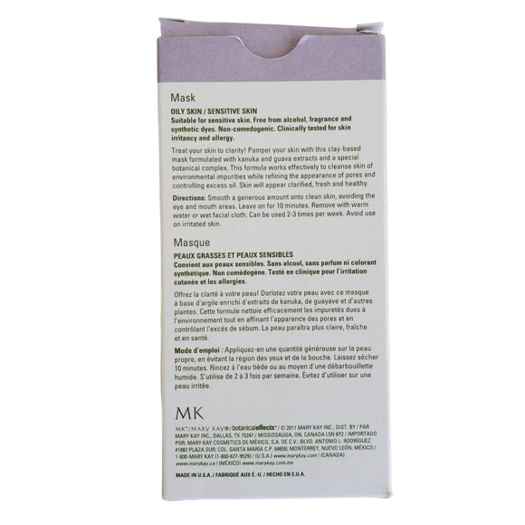 Mary Kay Mask Formula 3 Botanical Effects Oily Sensitive Skin 050144 4 fl oz - Picture 3 of 5